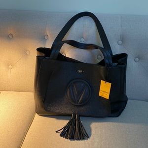 Valentino Black Tote Bag